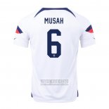 Camiseta De Futbol Estados Unidos Jugador Musah Primera 2022