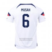 Camiseta De Futbol Estados Unidos Jugador Musah Primera 2022