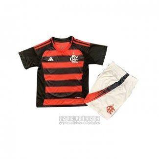 Camiseta De Futbol Flamengo Primera Nino 2025-2026