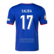 Camiseta De Futbol Francia Jugador Saliba Primera 2024