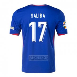 Camiseta De Futbol Francia Jugador Saliba Primera 2024