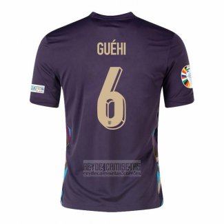 Camiseta De Futbol Inglaterra Jugador Guehi Segunda 2024