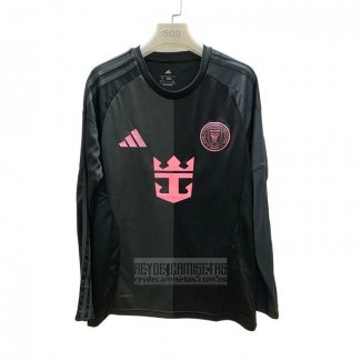 Camiseta De Futbol Inter Miami Segunda Manga Larga 2025