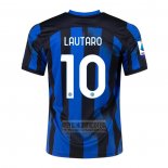 Camiseta De Futbol Inter Milan Jugador Lautaro Primera 2023-2024