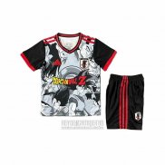 Camiseta De Futbol Japon Anime Nino 2025-2026 Gris