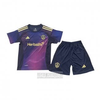 Camiseta De Futbol Los Angeles Galaxy Segunda Nino 2025