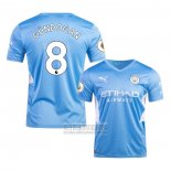 Camiseta De Futbol Manchester City Jugador Gundogan Primera 2021-2022