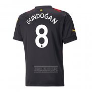 Camiseta De Futbol Manchester City Jugador Gundogan Segunda 2022-2023