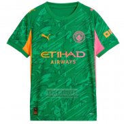 Camiseta De Futbol Manchester City Portero 2025-2026 Verde