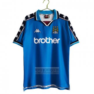 Camiseta De Futbol Manchester City Primera Retro 97-98