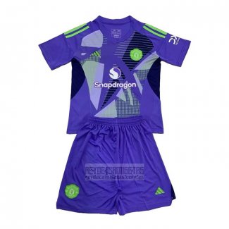 Camiseta De Futbol Manchester United Portero Primera Nino 2024-2025
