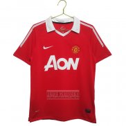 Camiseta De Futbol Manchester United Primera Retro 10-11