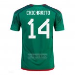 Camiseta De Futbol Mexico Jugador Chicharito Primera 2022