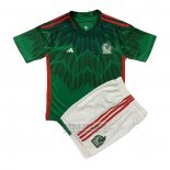 Camiseta De Futbol Mexico Primera Nino 2022