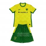 Camiseta De Futbol Norwich City Primera Nino 2024-2025