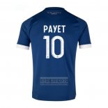 Camiseta De Futbol Olympique Marsella Jugador Payet Segunda 2023-2024