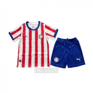 Camiseta De Futbol Paraguay Primera Nino 2026
