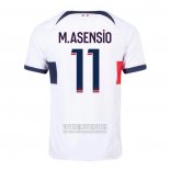 Camiseta De Futbol Paris Saint-Germain Jugador M.Asensio Segunda 2023-2024