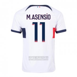 Camiseta De Futbol Paris Saint-Germain Jugador M.Asensio Segunda 2023-2024