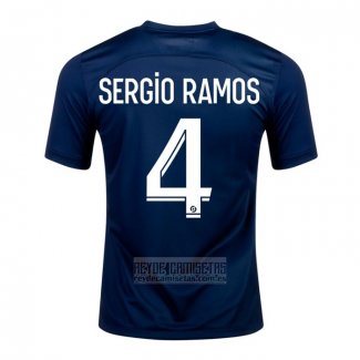 Camiseta De Futbol Paris Saint-Germain Jugador Sergio Ramos Primera 2022-2023