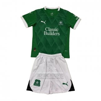 Camiseta De Futbol Plymouth Argyle Primera Nino 2024-2025