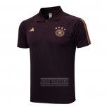 Camiseta de Futbol Polo del Alemania 2022-2023 Marron