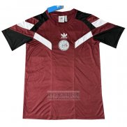 Camiseta De Futbol Pre Partido del Ajax 2024 Rojo