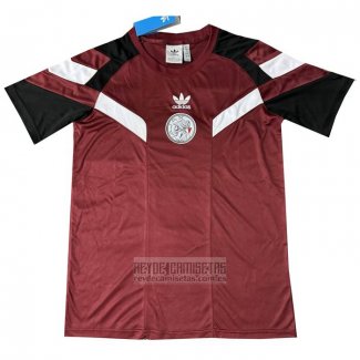 Camiseta De Futbol Pre Partido del Ajax 2024 Rojo
