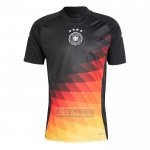 Camiseta De Futbol Pre Partido del Alemania 2024 Negro