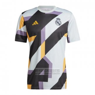 Camiseta De Futbol Pre Partido del Real Madrid 2023