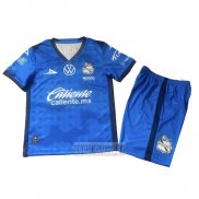 Camiseta De Futbol Puebla Portero Nino 2025-2026 Azul