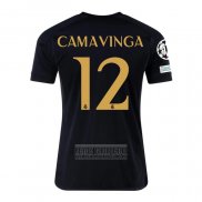 Camiseta De Futbol Real Madrid Jugador Camavinga Tercera 2023-2024