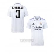 Camiseta De Futbol Real Madrid Jugador E.Militao Primera 2022-2023