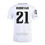Camiseta De Futbol Real Madrid Jugador Rodrygo Primera 2022-2023