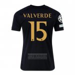 Camiseta De Futbol Real Madrid Jugador Valverde Tercera 2023-2024