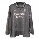 Camiseta De Futbol Real Madrid Tercera Manga Larga 2024-2025