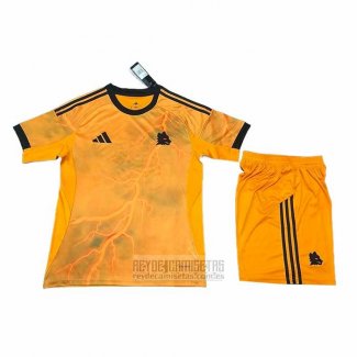 Camiseta De Futbol Roma Segunda Nino 2025-2026