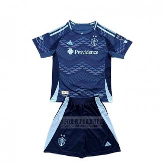 Camiseta De Futbol Seattle Sounders Segunda Nino 2025