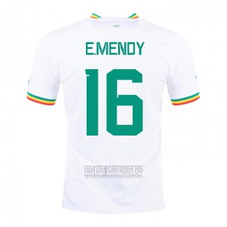 Camiseta De Futbol Senegal Jugador E.Mendy Primera 2022