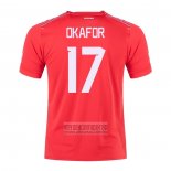 Camiseta De Futbol Suiza Jugador Okafor Primera 2022