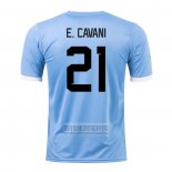 Camiseta De Futbol Uruguay Jugador E.Cavani Primera 2022