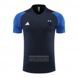 Camiseta De Futbol de Entrenamiento Argelia 2023-2024 Azul