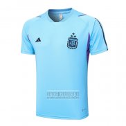 Camiseta De Futbol de Entrenamiento Argentina 2023-2024 Azul