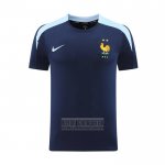 Camiseta De Futbol de Entrenamiento Francia 2024-2025 Azul