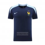 Camiseta De Futbol de Entrenamiento Francia 2024-2025 Azul