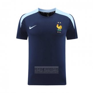 Camiseta De Futbol de Entrenamiento Francia 2024-2025 Azul