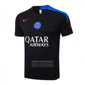 Camiseta De Futbol de Entrenamiento Paris Saint-Germain 2025-2026 Negro