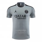 Camiseta De Futbol de Entrenamiento Paris Saint-Germain Jordan 2023-2024 Gris