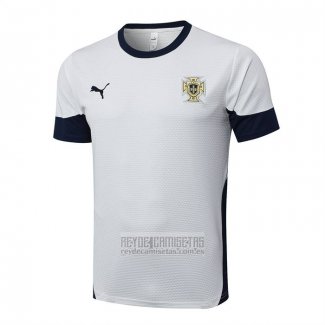 Camiseta De Futbol de Entrenamiento Portugal 2024-2025 Blanco