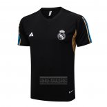 Camiseta De Futbol de Entrenamiento Real Madrid 2023-2024 Negro